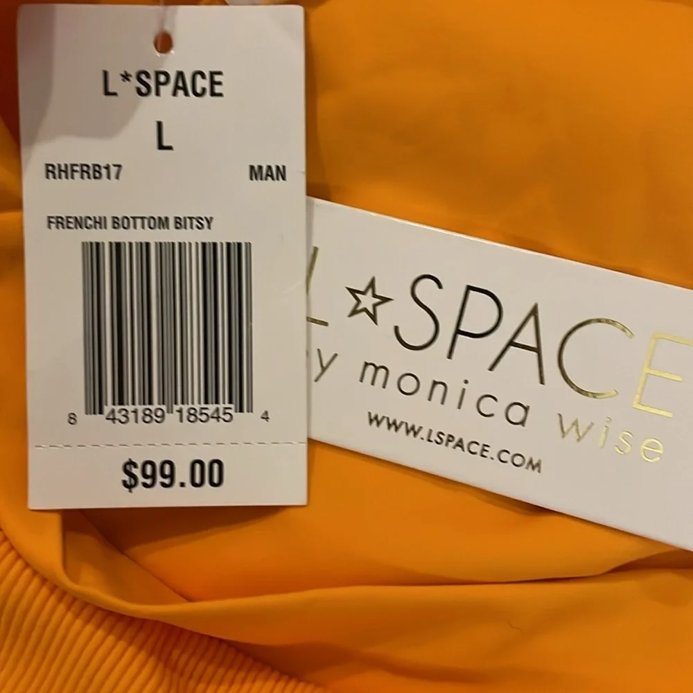 l*space Ribbed Frenchi Bottom‎ Bitsy in Mango Large